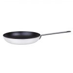 Nisbets Essentials Aluminium Non-Stick Teflon Frying Pan 24cm - Image 2