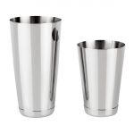 Olympia Tin On Tin Cocktail Shaker Stainless Steel 18oz/30oz - Image 3