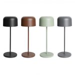 Olympia Siena Table Lamp Round Dome Chestnut 300mm - Image 6