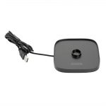 Olympia Lucca Table Lamp Squared Dome Black 300mm - Image 4