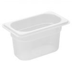 Nisbets Essentials Polypropylene 1/9 Gastronorm Container 100mm