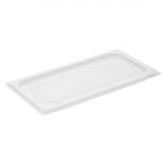 Nisbets Essentials Polypropylene Gastronorm Lid 1/3