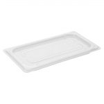 Nisbets Essentials Polypropylene Gastronorm Lid 1/4