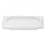 Nisbets Essentials Polypropylene Gastronorm Lid 1/9 - Image 2