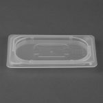 Nisbets Essentials Polypropylene Gastronorm Lid 1/9 - Image 4