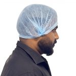 Hygiplas Hair Nets - Blue (50 Pack) - Image 5