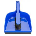 Jantex Dustpan & Brush Set - Blue - Image 2