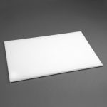 Hygiplas High Density White Chopping Board Standard 450x300x12mm - Image 3