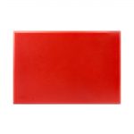 Hygiplas Thick High Density Red Chopping Board Standard 450x300x25mm - Image 2