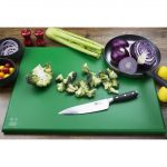 Hygiplas Thick High Density Green Chopping Board Large 600x450x25mm - Image 5
