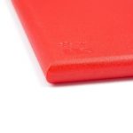 Hygiplas Thick High Density Red Chopping Board Large 600x450x25mm - Image 3