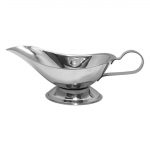 Olympia Stainless Steel Gravy Boat 275ml