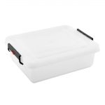 Araven Polypropylene Food Storage Container with Colour Clips 30Ltr - Image 4