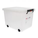 Araven Mobile Food Storage Bin with Lid - Image 3
