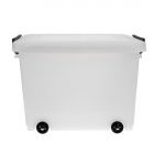 Araven Mobile Food Storage Bin with Lid - Image 4