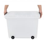 Araven Mobile Food Storage Bin with Lid - Image 6