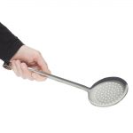Vogue Stainless Steel Skimmer 4" - Image 5