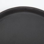 Olympia Kristallon Fibreglass Round Non-Slip Tray Black 280mm - Image 7