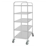 Vogue 5 Tier Clearing Trolley - Image 3