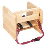 Bolero Booster Seat Natural Wood - Image 4