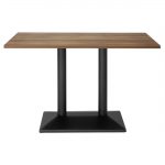 Bolero Indoor Dining Table Light Wood 1200mm