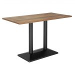 Bolero Indoor Dining Table Light Wood 1200mm - Image 2