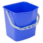 Jantex Mop Bucket & Wringer Set for Cleaning Trolley 2x 12Ltr - Image 5