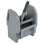 Jantex Mop Bucket & Wringer Set for Cleaning Trolley 2x 12Ltr - Image 6