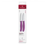 Victorinox Swiss Classic Paring Knife Straight Pointed Purple 8cm ( 2 Pack) - Image 2