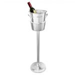 Olympia Wine Bucket Stand Hammered Stainless Steel - Image 3