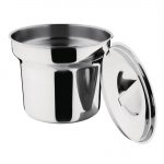 Vogue Bain Marie Pot with Lid 22cm - Image 2