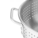Vogue Aluminium Colander 16" - Image 3
