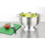 Vogue Aluminium Colander 16" - Image 5
