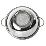 Vogue Stainless Steel Colander 12" - Image 4