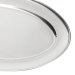 Olympia Stainless Steel Oval Serving Tray 300mm - Image 5