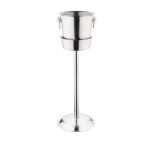 Olympia Brushed Stainless Steel Wine & Champagne Bucket - Image 3
