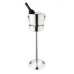 Olympia Brushed Stainless Steel Wine & Champagne Bucket - Image 5
