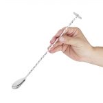 Olympia Twisted Bar Spoon with Disc End - Image 4