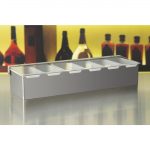 Olympia 6 Compartment Condiment Holder Stainless Steel - Image 6
