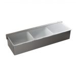 Olympia 3 Compartment Condiment Holder Stainless Steel - Image 6