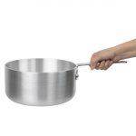 Vogue Aluminium Saucepan 24cm - Image 8
