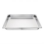 Vogue Stainless Steel 2/1 Gastronorm Tray 65mm - Image 4