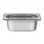 Vogue Stainless Steel 1/9 Gastronorm Tray 65mm - Image 4
