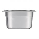 Vogue Stainless Steel 1/9 Gastronorm Tray 100mm - Image 6
