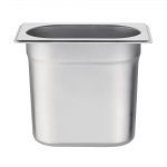 Vogue Stainless Steel 1/9 Gastronorm Tray 150mm - Image 4