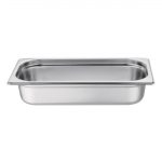 Vogue Stainless Steel 1/3 Gastronorm Tray 65mm - Image 4