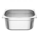 Vogue Stainless Steel 1/2 Gastronorm Tray 150mm - Image 4