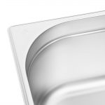 Vogue Stainless Steel 1/2 Gastronorm Tray 150mm - Image 6