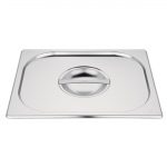 Vogue Stainless Steel 1/2 Gastronorm Lid