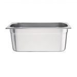 Vogue Stainless Steel 1/3 Gastronorm Tray 100mm - Image 4